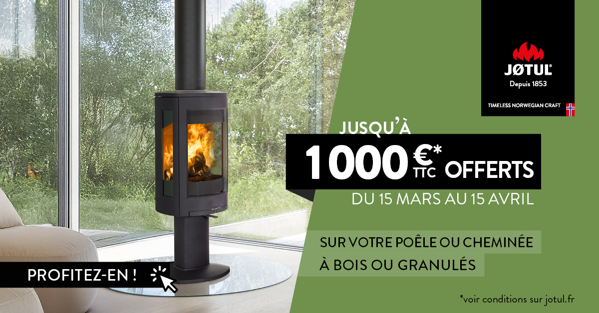 Bannière promotionnelle Jotul